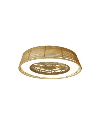INDONESIA MINI * PLAFÓN / VENTILADOR - RATAN